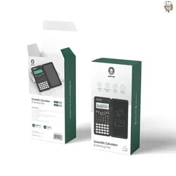 ماشین حساب علمی و پد نوشتن گرین Green scientific calculator & writing pad