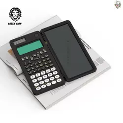 ماشین حساب علمی و پد نوشتن گرین Green scientific calculator & writing pad