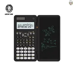 ماشین حساب علمی و پد نوشتن گرین Green scientific calculator & writing pad