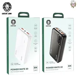 پاوربانک پاور میت 20 گرین Green Power Mate 20 PD Power Bank 20000mAh
