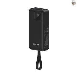 پاوربانک پاور تانک 30000 میلی آمپر ساعت گرین Green 30000 mAh power tank power bank