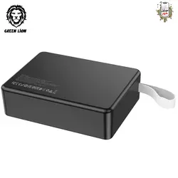 پاوربانک پاور ولت 75000 میلی آمپر گرین Green Power Volt Power Bank 75KmAh GNPRVLTPB75BK