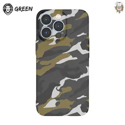 قاب چریکی گرین Green Lion PC Camouflage Case13pro/13ProMax