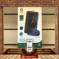 گلس استیو پرایوسی گرین مدل Glass Steve Privacy Green 12ProMax