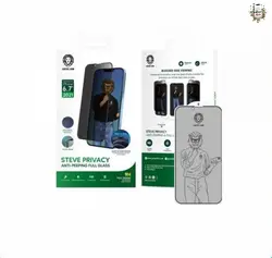 گلس استیو پرایوسی گرین مدل Glass Steve Privacy Green 12ProMax