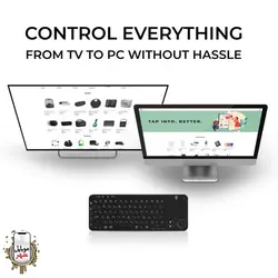 کیبورد بی سیم با تاچ پد دو زبانه گرین Green Dual Mode Wireless Keyboard