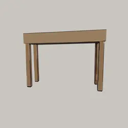 میز کنسول مدل چهارپایه