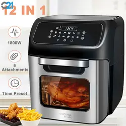 سرخ کن 12 لیتری بدون روغن مدل  AUCMA GLA-1006