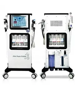 دستگاه سوپرفیشیال اکسیژنو 7هندپیس فوق حرفه ای دارای پک 72عددی کوکتل دکتر مزو برند سایان | 7in1 Oxygeno Super