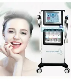 دستگاه سوپرفیشیال اکسیژنو 7هندپیس فوق حرفه ای دارای پک 72عددی کوکتل دکتر مزو برند سایان | 7in1 Oxygeno Super