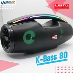 اسپیکر بلوتوثی قابل حمل لیتو مدل X-BASS 80
