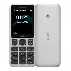 گوشی ساده نوکیا 125 Nokia دوسیم کارته(بدون گارانتی شرکتی)