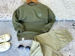 ست بلوز شلوار پسرانه مغزی دار