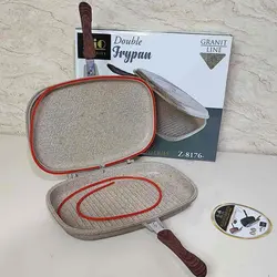 تابه 2طرفه رژیمی گرانیتی زیو مدل Z-8176-36 در 2رنگ