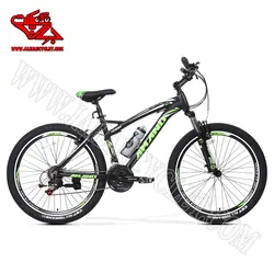 دوچرخه آمانو مشکی سبز 26