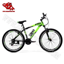 دوچرخه راش مشکی سبز 26