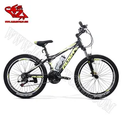 دوچرخه راش مشکی سبز 24