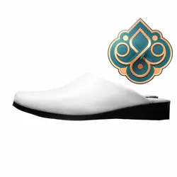 نعلین فوم سفید