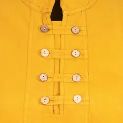 پیراهن الیافی (خردلی) - فروشگاه اینترنتی فرخنده کالا