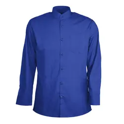 پیراهن تک یقه (آبی) - فروشگاه اینترنتی فرخنده کالا