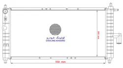 رادياتور 4 سيلندر MVM110 ام وی ام