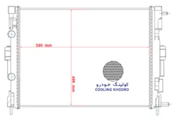 رادياتور رنو مگان 