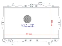 رادياتور جک جی3 گيربکس دستی JAC j3