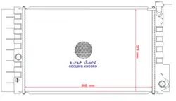 رادیاتور آب آریو ARIO/Z300 گیربکس دنده