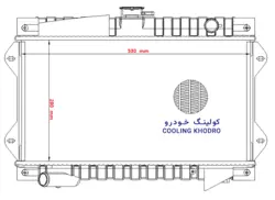 رادیاتور آب پیکان 