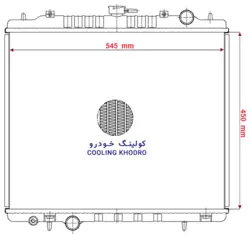 رادیاتور مزدا2000 فابریک