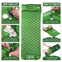 تشک بادی سفری مدل کمپینگ و کوهنوردی