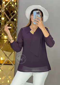 شومیز حریر مدل آناشید