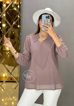 شومیز حریر مدل آناشید