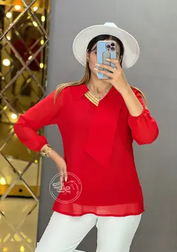 شومیز حریر مدل آناشید