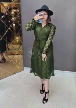 پیراهن دانتل آلما
