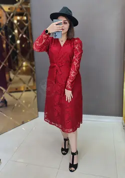 پیراهن دانتل آلما
