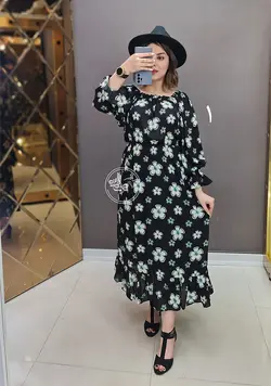 پیراهن حریر دیبا