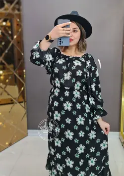 پیراهن حریر دیبا