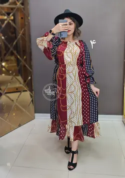 پیراهن حریر دیبا