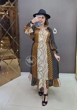 پیراهن حریر دیبا