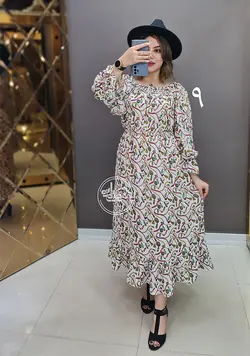 پیراهن حریر دیبا