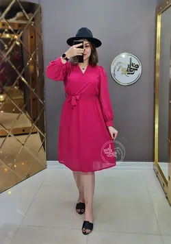 پیراهن حریر آیما