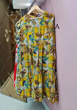 پیراهن نخی شیلان