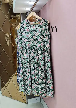 پیراهن نخی شیلان