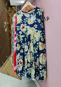 پیراهن نخی شیلان