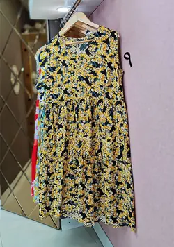 پیراهن نخی شیلان