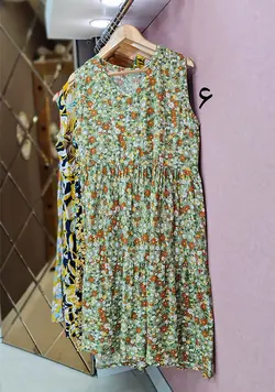 پیراهن نخی شیلان