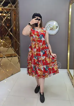 پیراهن نخی شیلان