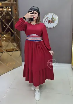 پیراهن مانتویی ژوانا