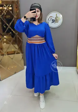 پیراهن مانتویی ژوانا